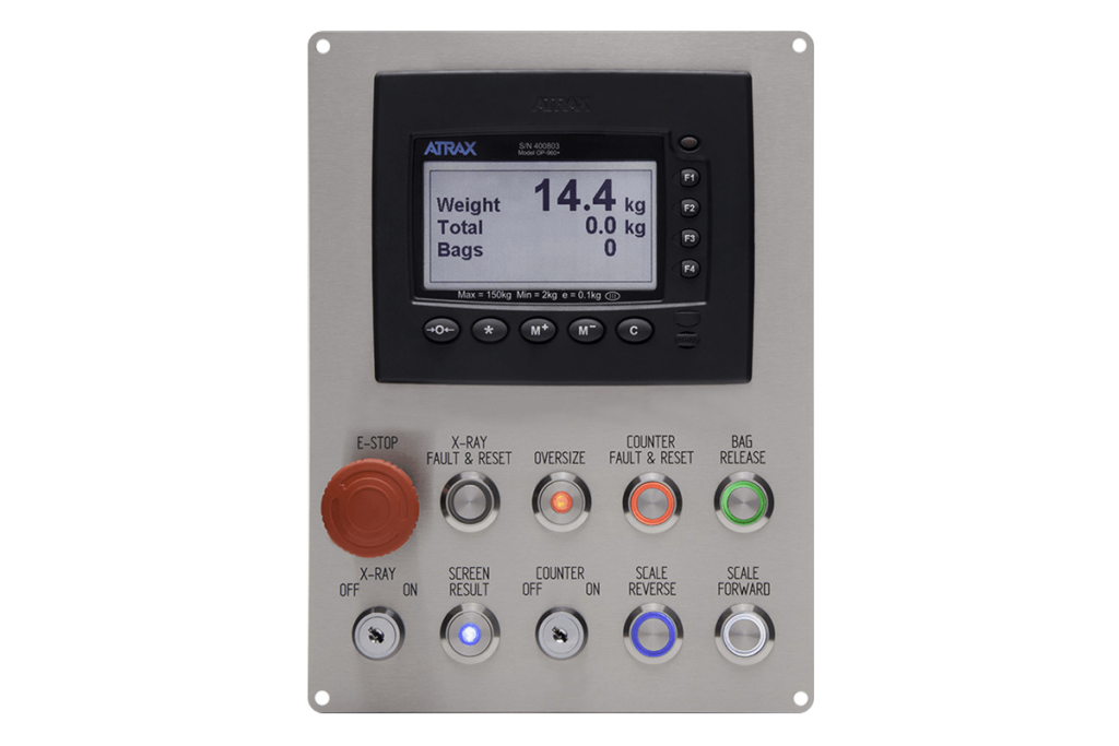 Atrax ABS960+ Extended Operator Panel Front
