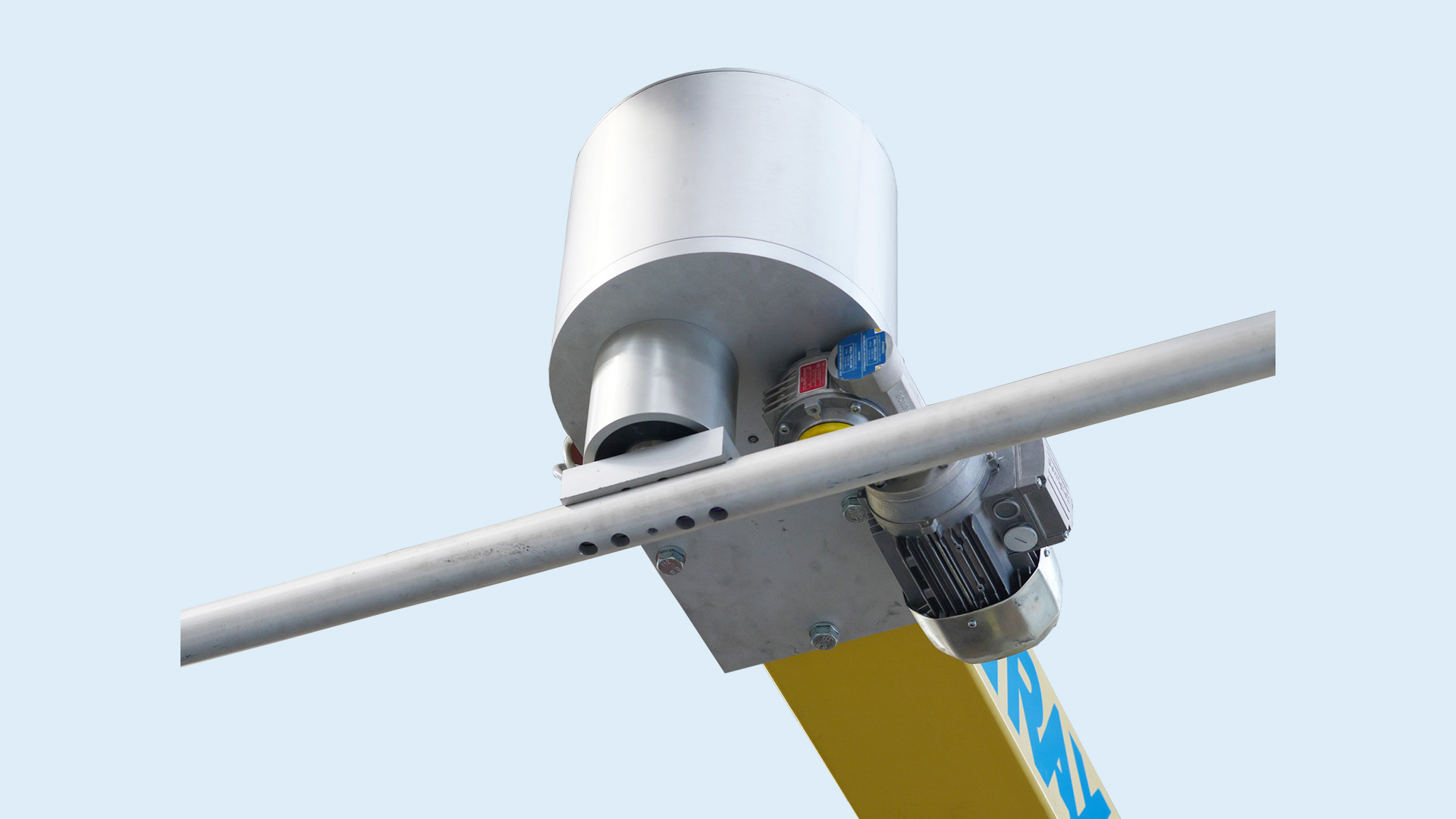 scanatrax-component-4 Scanatrax Components | Close-up of Rotating Laser Beam Mount